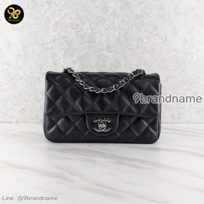Chanel Classic 8 Cavier Black Glitter